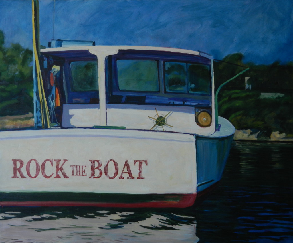 Rock the Boat 30x36
